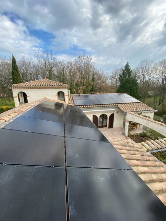 Installation photovoltaïque et pompe à chaleur